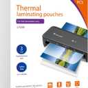 Bonsaii Laminating Sheets, 200 PCS 3mil Thermal Laminating Pouches, 9 x 11.5 inches, Letter Size, Clear and Durable, Suitable for Multiple Fields of Use-LP200