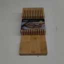 Joseph Joseph DrawerStore Knife Organizer, holds up to 12+ knives, Kitchen Organization & Drawer Storage, Bamboo (Large)