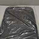 G.E.T. NS-1520-BK BPA-Free Non-Slip Plastic Rectangular Serving Tray, 15" x 20", Black
