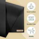 JadeYoga Harmony Yoga Mat - Durable & Thick Gym Fitness Mat, Non-Slip Natural Rubber Yoga Mat - Home Exercise & Stretching Mat, Workout Mat - Yoga, Pilates & Meditation for Women & Men