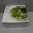 OXO Good Grips Salad Spinner | Lettuce Spinner | Fruit Washer | Fruit Washing Bowl with Strainer | Vegetable Cleaner | Salad Cleaner | Lettuce Washer | 6.22 Quart Capacity (White)