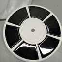 Deneve Solar Flag Pole Light  26 LED 1300 Lumen Super Bright, 12+ Hours Runtime, Auto On/Off, Durable Weatherproof Top-Mount for Outdoor Flagpoles (8 inches 26LED, Deluxe Silver)