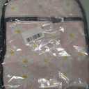 2 x Pink Daisy Flower Insulated Lunch Bag,Kids Lunch Box for Girls Boys Teens