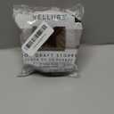 Vellure door draft stoppers for bottom of door - NEW premium door sweep / door seal strip (save energy  installs quickly and easily) door weather stripping, ideal for keeping out cold (1x39" brown)