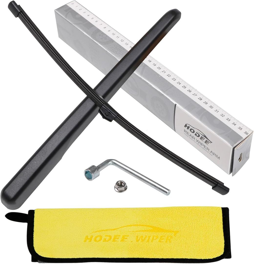 Rear Wiper Arm Blade Nut Set Replacement for Porsche Cayenne 2018-2025,Back Windshield Wiper Assembly with Window Wiper Cap Cover Accessories