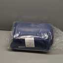 Sunshine Nicole Distressed Velvet Comforter Set, Distressed Velvet Face and Brushed Solid Microfiber Reverse, with Light Weight Soft Poly Fill, 5 Pieces Navy, King