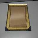 HLiWEGNS Antique Gold 8x12 Frame Poster Frame with Aged Gold Finish Picture Frame for 8 x 12 Artwork, Canvas Prints, Puzzles, and Wall Decor