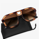 livho Trendy Polarized Square Aviator Sunglasses Women Men Square Eyewear Frame, Retro Sun Glasses for Women Men 2025 Shades