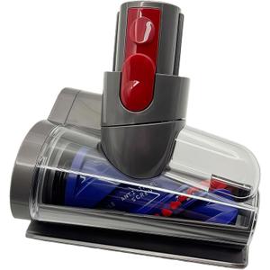 Mini Motorized Brush Head Replacement for Dyson V7 V8 Cyclone V10 V11 V15,Anti-Tangle Hair & Pet Hair Removal Vacuum Attachment Head for Carpeted Stairs,Couch Cushions,Bed,Car Carpet,Curtain