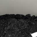 Sequin Evening Dresses for Women Formal Sexy Long Prom Party Gowns Mermaid Sparkly V-Neck Homecoming Dress (10, Black)