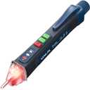 VENLAB Voltage Tester, Non Contact Voltage Detector, Circuit Tester Dual Range Voltage Sniffer 12V-1000V/48V-1000V, Live Wire Tester with Alarm and Flashlight, Electrical Tester with LCD Display