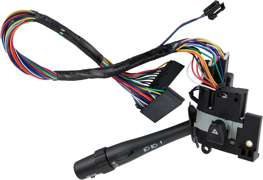 Multi-Function Turn Signal Switch fits for Buick Century 3.1L 1997-2005, Regal 3.8L 1997-2004.Replaces#26085929,26067715. Headlight Beam, Cruise Control, Windshield Wiper Combination Switch
