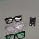 XVXV Reading Glasses for Women Men - Blue Light Blocking Readers Oversize Square Anti Glare with Spring Hinge