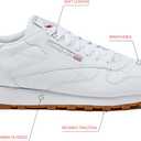 Reebok Classic Leather Sneakers for Men (9.5, Footwear White/Pure Grey3/Reebok Gum3)