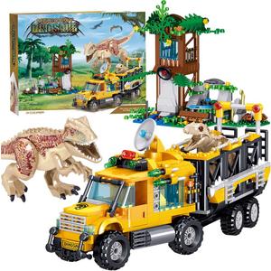 546 Pcs Dinosaurs Building Blocks Set, Dinosaur Toys for Age 6+Years,Dinosaur Park World, Construction Dino Birthday Gifts for Boys