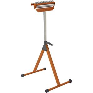 BORA Portamate PM-5093 Tri Function Pedestal Roller 11.25" Polished Steel Roller, Ball Bearing Multi-Directional Rollers