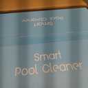 Pool Vacuum for Inground Pools & Above Ground Pool, Cordless Robotic Pool Cleaner with 180W Brushless Motor, 3-Hour Runtime, Wall-Climbing Pool Robot Scrubber for Pools up to 2150 Sq.Ft.