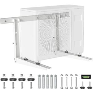 Outdoor Wall Mounting Bracket for Ductless Mini Split Air Conditioners Heat Pump Systems Support Up to 440lbs Universal 9000-36000 BTU