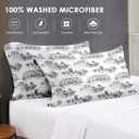 Full Size Comforter Set with 2 Pillowcase, American Desert Cowboy Soft 3 Pcs Bedding for Kids and Adults, Vintage Horse Mountain Western Comforter Set for Room Bedroom Bed Decor