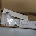 Shower Slide Bar Adjustable Handheld Shower Head Holder Wall Mount  15inch AllMetal Shower Head Slide Bar Compatible with Bathroom Drill Free Glue Installation  Brushed