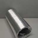 VIVOSUN 6 Inch 25 Feet Flex Air Aluminum Duct for Ventilation, 2 Clamps Included, Long Heavy-Duty Multi-Layer Dryer Hose Vent Kit, Duct Fan Systems (Silver)