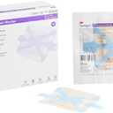 Tegaderm 3M Silicone Foam Border Dressing 4" x 4" (Box of 10), 90641