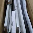 DWVO Dog Crate Furniture with Wheels, 38 Inch Dog Kennel Indoor Heavy Duty End Table Dog Crate for Large Medium Dogs, Decorative Wooden Dog Cage Table with Removable Tray, Chew-Resistant, White