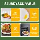 WELLIFE 10 Inch Paper Plates, 125-Pack 100% Compostable Heavy Duty Disposable Plates Bulk, Biodegradable Bagasse, Eco-Friendly, PFAS-Free | BPI Certified | Microwaveable (White)