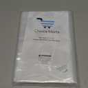 Choice Marts 100 Clear Plastic Bags With Handles 9"x12" Perfect for Merchandise And Retail 1.5Mil Thick Clear Gift Bags With Handles