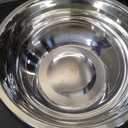 COMESOON Elevated Dog Bowls, 4 Height Adjustable Raised Bowl Stand with 2 Thick 50oz Stainless Steel Food Bowls Non-Slip Feeder Adjusts to 3.7'', 9.2'', 10.75'', 12.36'' Black, (DB-W01) (8" for Medium Dogs)