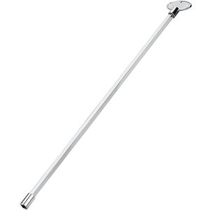 Stanbroil Universal 24-Inch Gas Valve Key, Fits 1/4" and 5/16" Turn Ball Valve for Fire Pits and Fireplaces, Polished Chrome