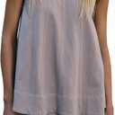 Women's 2025 Summer 2 Piece Sets Sleeveless Crewneck Two Piece Outfits Tank Top Match Wide Leg Shorts with Pockets (Gray, XL)