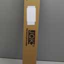 JQK Brushed Towel Bar, Rounded Edges 26.41 Inch Towel Rack, 304 Stainless Steel Bathroom Wall Mount, Useable Length 24 Inch, TB250L24-BN