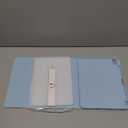 Harvopu Compatible for iPad Air 11-inch/ 10.9" Air 5th 4th Generation Case with Keyboard - Backlit Detachable, Folio Cover with Pencil Holder for iPad Air 11 Inch M4/M3/M2, Air 5/ Air 4 (Sky Blue)