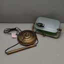 NISSAFORS Bankers Desk Lamp, Green Glass Shade, Vintage Desk Lamp with Pull Chain Switch, Retro Table Lamps for Home Office(Retro Gold+Green, Small)