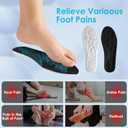 Orders My 4D Cloud Steppers Insoles for Men and Women - Shock Absorption Inserts, Soft Anti-Fatigue, Relieve Foot Pain, Memory Foam Insoles for Shoes, Boots & Sneakers Placed Recently by Me 45-40