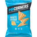 PopCorners Popped Corn Snack Chips, White Cheddar, 5 Oz