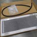 LPD47391 40k Transmission Oil Cooler Kit Low Pressure Drop Trans Cooler Compatible with Heavy Duty 40,000 GVW Max Includes Mounting Hardware