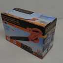 BLACK+DECKER Electric Leaf Blower, Handheld Blowers for Lawn Care, Lightweight, 180 MPH 180 CFM, 7-Amp, Corded (LB700)