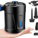 Electric Air Pump for Inflatables 5200mAh Air Mattress Pump Rechargeable Portable Mini Inflator/Deflator Pumps for Outdoor Camping, Inflatable Cushions, Air Mattress Beds, Swimming Ring Pool Toys