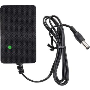 24V / 25.2V 1.5A Battery Charger with DC5521 Male Connector, Charging Indicator Light for 24V Lithium Rechargeable Batteries Pack, Massage Gun, Baby Carriage Ride Toy, Ride on Car