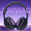 Sheepskin Replacement Earpads for WH-1000XM5 Headphones - Durable Black/Purple Cushions