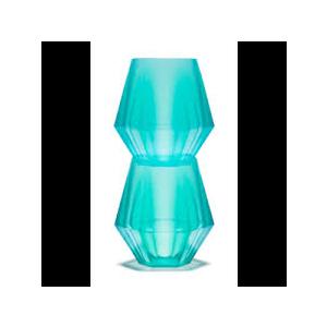 Wine2Go Diamond Silicone Wine Glasses 9oz 2 Pack