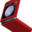 Case for Samsung Galaxy Z Flip 5 (2023) Thin Hard Matte Phone Case for Galaxy Z Flip5 - Red