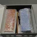 Intelitopia Complete Knife Sharpening Stone Set  Dual Grit Whetstone 400/1000 3000/8000 Knife Sharpener with Leather Strop, Flattening Stone, Bamboo Base, 3 Non-slip Rubber Bases & Angle Guide