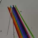 ALINK 13 inch Reusable Plastic Straws, Extra Long Colorful Tritan Tumbler Replacement Straws for Stanley Cups, 1 Gallon, 64/40/ 32 oz Water Bottles, Set of 10 with Brush