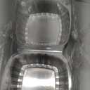 BallHull 25 Pack Clear Thickening Plastic Hinged Take Out Containers Disposable Clamshell Food Cake Containers with Lids 5.8 x 5.8 x 3.2 inch for Dessert, Cakes, Salads, Pasta, Sandwiches