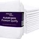 Flour Sack Towels Pack of 15-28x28 Inches - 100% Cotton, Highly Absorbent Dish Towels for Drying Dishes, Durable Tea Towels for Kitchen, Multipurpose Kitchen Towels