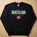 Bratislava Slovakia Sweatshirt S Black
