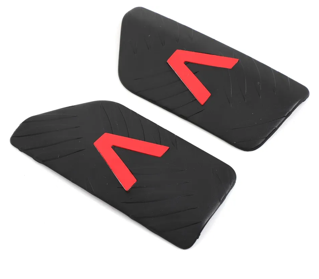 Car Rear View Mirror Collision avoidance Anti-Scratch Trim Sticker Compatible with Ineos Grenadier 2020-2025 Rearview Mirror Crash Protector Guard External Accessories (Style B, Black)